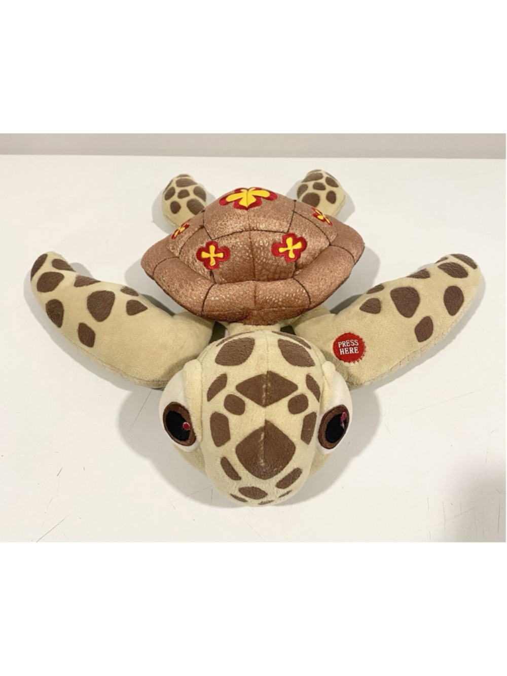 Disney Pixar Finding Nemo Squirt Talking Interactive Plush Turtle 14” Works